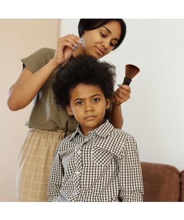 DOITOOL Powder Neck Duster Soft Lotus Wood Brush Fiber Duster Brush Cleansing Man Barber Neck Duster - Buy Online on GoSupps.com