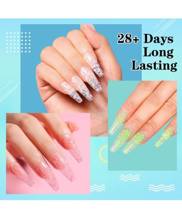 AIMEILI Builder Nail Gel Kit - 6 Colours 15ml | Nail Extension Gel Polish Acrylic | UV LED Builder Nail Gel Set - Nail Enhancement Gel Gifts Kit - Buy Online on GoSupps.com