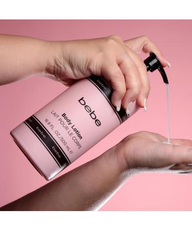 bebe Silver Body Lotion for Women - Hydrating Dry Skin Lotion - Fruity and Floral Scent - Softens Skin and Provides All-Day Moisture - 16.9 oz - Buy Online on GoSupps.com