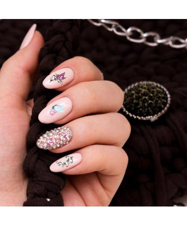 minkissy 1 Set Nail Art Accessories Nail Sequins Creative Nail Accessory Crystal Nail Decal Female Manicure Supply Nail Decorations for Nail Art Cosmetic Gift Miss Transfer Paper - Buy Online on GoSupps.com