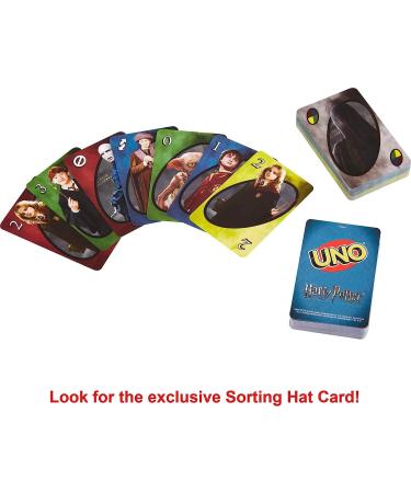 Harry Potter UNO Card Game - Movie-Themed Collector's Deck of 112 Cards with Hogwarts Characters - Perfect Gift for Fans, Ages 7 & Up - Multicolor - Buy Online on GoSupps.com