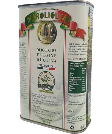 x 1 litre canisters - High quality oil obtained from mechanical processing of olives only. - Buy Online on GoSupps.com