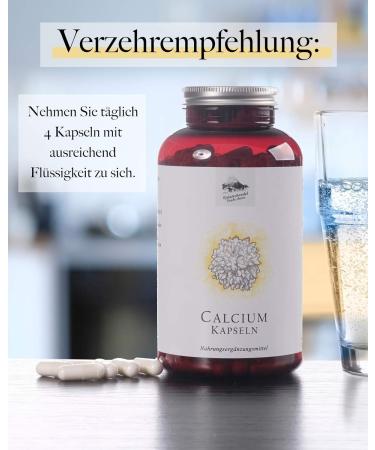 KR UTERHANDEL SANKT ANTON Calcium - 300 Capsules 1000 mg Daily Dose High Dosage Laboratory Tested Premium German Quality - International Shipping Available - Buy Online on GoSupps.com