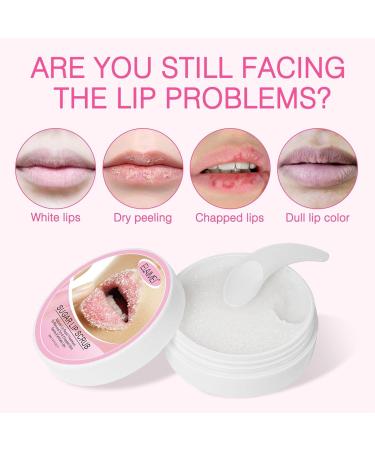 Ruilonghai Peach Lip Scrub - 30g | Organic Hydrating Exfoliator with Dead Sea Salt & Jojoba Oil for Soft Moisturized Lips - Buy Online on GoSupps.com