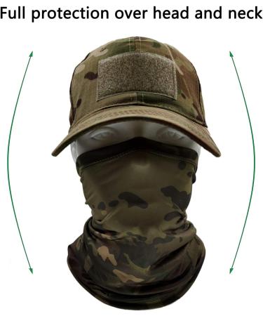 Shop EHSBUY Camo Hats for Men | Cooling Neck Gaiter & Tactical Caps for Outdoor Sports - Running Hunting Camping Fishing - Buy Online on GoSupps.com