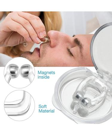 Silicone Magnetic Nose Clip | Anti Snoring Solution for Men and Women | 4 PCS Snore Stopper for Better Sleep Quality - Buy Online on GoSupps.com