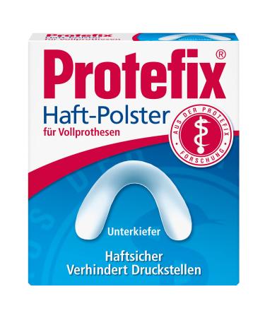Protefix Plip cushion for full prostheses - lower jaw - effective protection against pressure points and inflammation - 30 cushion cushion 30 pieces (1 Pack)