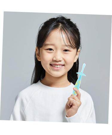 Clispeed 4-Piece Toddler Toothbrush Set | Safe Silicone Cleaning Brushes for Infants | Newborn Toys & Toddler Accessories - Buy Online on GoSupps.com