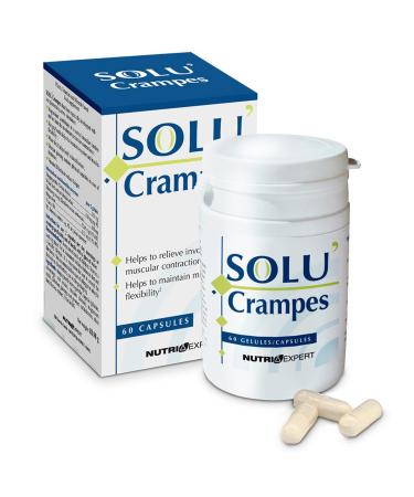 NUTRIEXPERT Solu Cramps - Fights Cramps - Relieves Muscle Pain - Eliminates Toxins - 100% Natural Extracts - French Brand