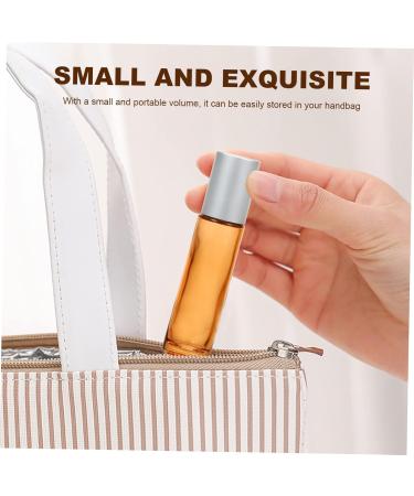 FRCOLOR 10-Pack 30ml Roller Bottles for Essential Oils - Glass Ball Massage Bottles - Perfect for Packaging & Sub-Packaging - Buy Online on GoSupps.com