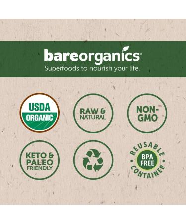 BareOrganics Milk Thistle Seed Powder 8oz - Organic Dietary Supplement - Buy Online on GoSupps.com