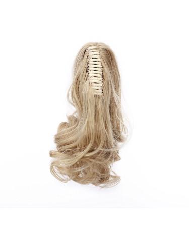 S-NOILITE Voluminous Hair Extensions - Wavy Ponytail Braid Pipe | 30cm Golden Blonde Mixture - Shop Now! - Buy Online on GoSupps.com