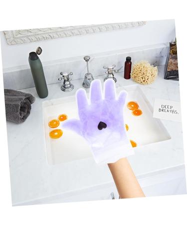 Beatifufu 1 Pair Lavender Hand Wax Set Paraffin Hand Wax Cover Socks for Booties Gel Gloves Gel Socks Spa Gloves Wax Hand Cover Parrafin Wax for Hands Spa Moisturizer Non-woven Fabric Purple - Buy Online on GoSupps.com