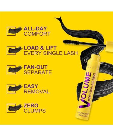 Hiccup Bubble mascara volume and length formula for strong welldefined eyelashes and for a natural look waterproof and durable - Buy Online on GoSupps.com