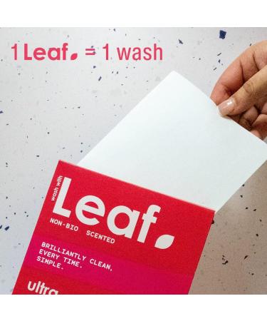 Leaf Laundry Sheets x75 - Ultra Concentrated Non-Bio Detergent | Simple Sheet Laundry Swaps | Travel-Friendly | 75 Count Pack - Buy Online on GoSupps.com