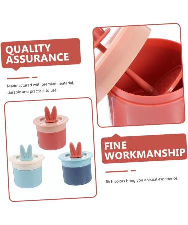 Healeved 3 Pieces Bubbler Bubble cup foaming face compact foam bottle bubble maker for the face foam soap shower gel shower gel foam of facial cleansing foam maker pp - Buy Online on GoSupps.com