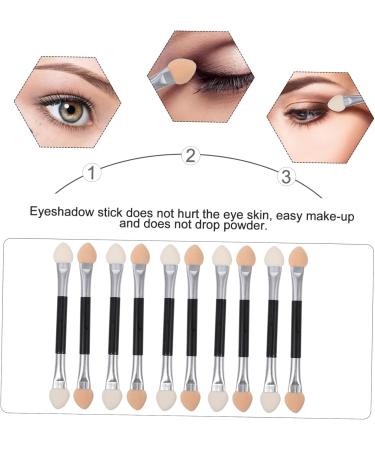 Healeved 60 Pcs Latex Eye Shadow Stick Eye Makeup Brushes Makeup Gadgets Eyeshadow Sponge Maquillaje Plastic 7.5cmx3pcs Assorted Colorx3pcs - Buy Online on GoSupps.com