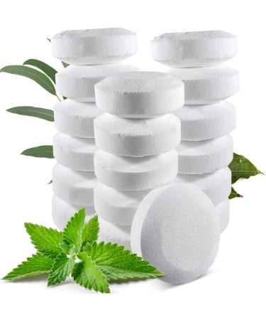 18 Shower Steamers Vapor Tablets Extra Strong for Sinus Relief Aromatherapy Spa Shower Bombs - Menthol Crystals Camphor and Eucalyptus Essential Oils - Long Lasting Effect 2 Ounce (Pack of 18)