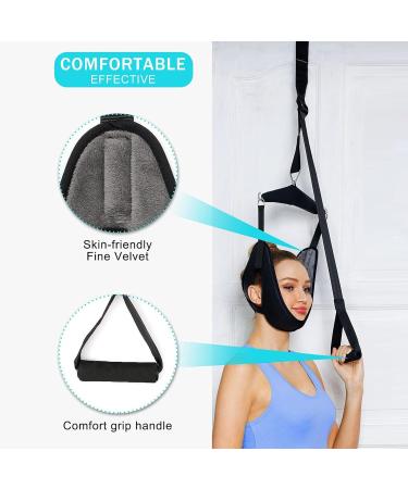 Ruiqas Portable Over the Door Neck Traction Device - Neck Decompression Stretcher for Pain Relief | International Shipping Available - Buy Online on GoSupps.com