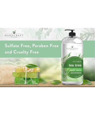 Tea Tree Oil Body Wash 16 oz - Extra Strength for Athletes Foot, Nail Fungus, Acne & Eczema - Men & Women - 16 Fl Oz - Buy Online on GoSupps.com