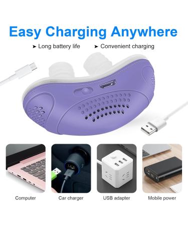 Buy Electric Anti Snoring Devices - Effective Snore Stopper for Men & Women | Improve Sleep with Double Eddy Current Technology - Buy Online on GoSupps.com