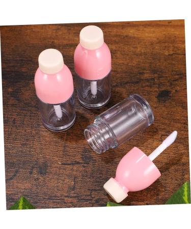 Homoyoyo Lot De 10 Bouteilles De Brillant L vres Vides Petit Format Transparent Flacons En Plastique Pour Gloss Portable Usage Voyage Et Maquillage Couleur Rose  - Buy Online on GoSupps.com