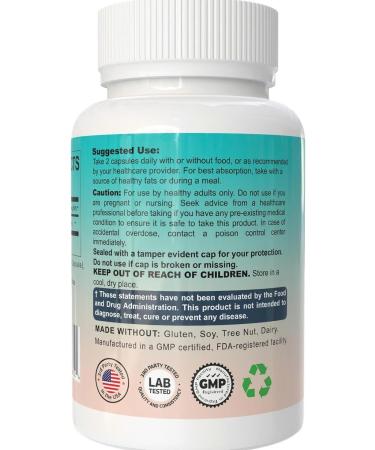 NMN Supplement 1000mg Pure - Liposomal NMN for NAD+ Supplement Tested in USA 60 Capsules - Buy Online on GoSupps.com