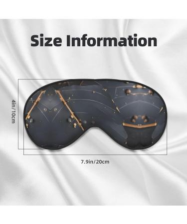 Enchanted Plant Leaves Eye Mask | Soft Adjustable Sleep Mask for Men & Women Nighttime Comfort - Buy Online on GoSupps.com