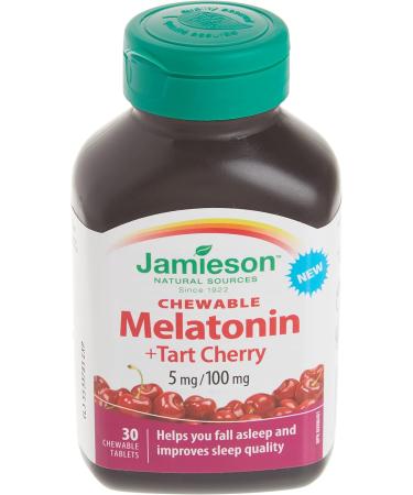 Jamieson Chewable Melatonin with Tart Cherry - Buy Online on GoSupps.com