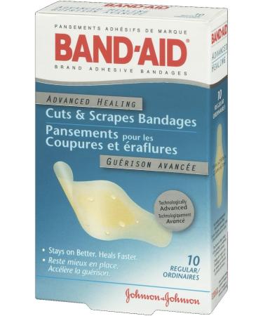Band-Aid Hydrocolloid All Purpose Bandages Waterproof Adhesive Hydro Seal 10 Bandages One Size - Buy Online on GoSupps.com