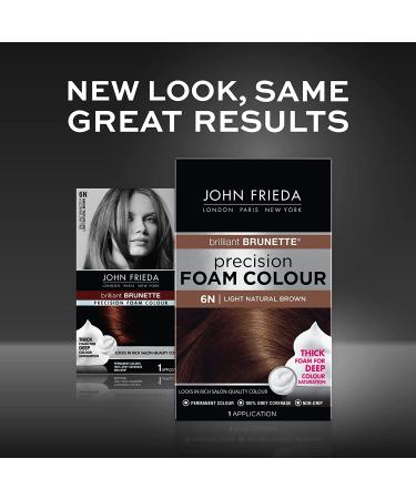 Precision Foam Hair Color 6N Light Natural Brown - Full Coverage Kit (2 Pack) - Buy Online on GoSupps.com