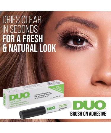 Buy Duo Brush-On Strip Lash Adhesive Clear with Vitamins A C & E - 0.18 oz | International Shipping Available - Buy Online on GoSupps.com