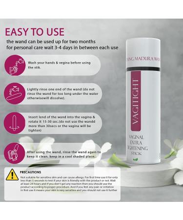 Vagitight Extra Tightening Stick | Vaginal Health PH Detox | Pelvic Wand for Odor Removal | Yoni Products for Women | Vaginal Rejuvenation with Natural Herbs - Buy Online on GoSupps.com