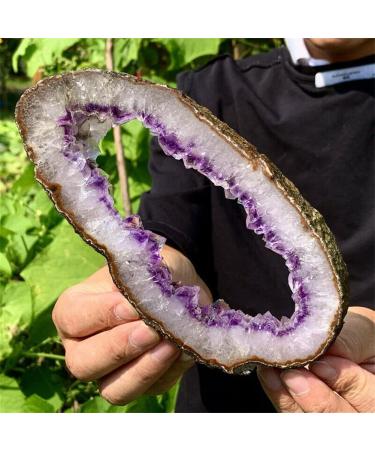 Natural Crystal Rough Amethyst Stone 275G Natural Amethyst geode Quartz Cluster - Buy Online on GoSupps.com