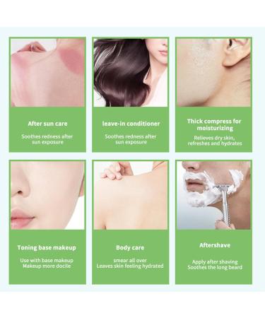 Mrcuvaryas 200ml Aloe Vera Gel 99.9% Pure Aloe Vera Gel For Face Organic Aloe Vera Gel Natural Aloe Vera Gel After Sun Hydrating Aloe Pura Gel For Dry Skin Sunburn Soothing & Moisturizing - Buy Online on GoSupps.com