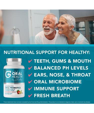 Advanced Oral Probiotics for Mouth with BLIS K12 M18 (Strawberry Vanilla) & OraRestore Tooth & Gum Oil Bad Breath Treatment for Adults Halitosis 2-in-1 Bundle - Buy Online on GoSupps.com
