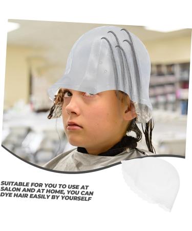 Ipetboom Reusable Highlight Caps Tipping Cap Hair Highlighting Caps Frosting Caps for Highlighting Salon Cap Silicone Highlight Hat Coloring Hat Dye Cap Has Colored Hat Hair Dye Silica Gel - Buy Online on GoSupps.com