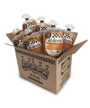 Al Dente Chickpea + Turmeric Plant-Based Pasta 8 oz (Pack of 6) - Gluten-Free & Vegan-Friendly - Buy Online on GoSupps.com
