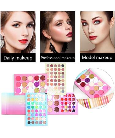 Eye Shadow Palette Makeup | 121-Colors Fusion Eyeshadow Palette | Blendable Full Face Eye Make Up for Beginners Most Skin Tones Smokey Eye Nicything - Buy Online on GoSupps.com
