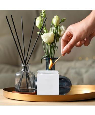 Fresh Roses Scented Candles - 7oz Natural Soy Wax Aromatherapy Candle for Home | White Jar | International Shipping - Buy Online on GoSupps.com