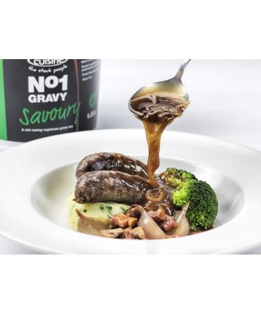 Essential Cuisine No.1 Savoury Gravy Mix 1.5kg - Vegetarian & Vegan Friendly - Buy Online on GoSupps.com