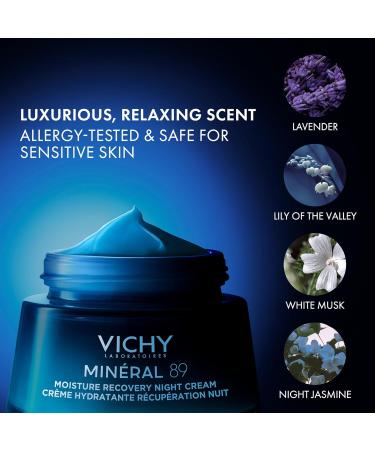 Vichy Min ral 89 Cr me Hydratante R cup ration Nuit Anti-Pellicules & Anti-D mangeaisons Cuir Chevelu Sensible 50 ml - Buy Online on GoSupps.com