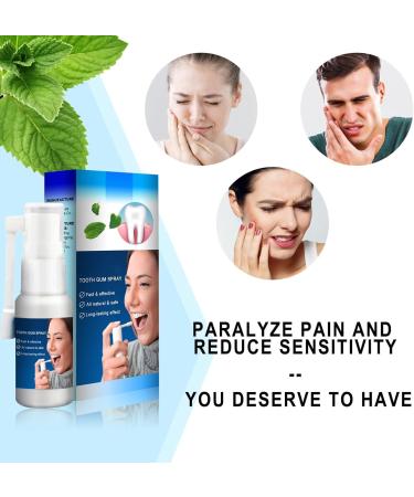 Tooth Spray for Gum Care & Inflammation - Oral Care Spray 30ml - Blue Size | International Shipping Available - Buy Online on GoSupps.com