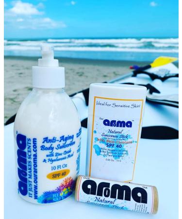 Anti-Aging Sun Care Kit - Natural Sunscreen After Sun Oil & Stick | International Shipping Available - Buy Online on GoSupps.com