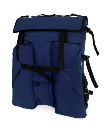 JJRING Heavy Duty Plein Air Artist Backpack with Handheld Strap Art Supply Tote Bag for Carrying 18x24 Artwork Drawing Boards (Blue) - Buy Online on GoSupps.com