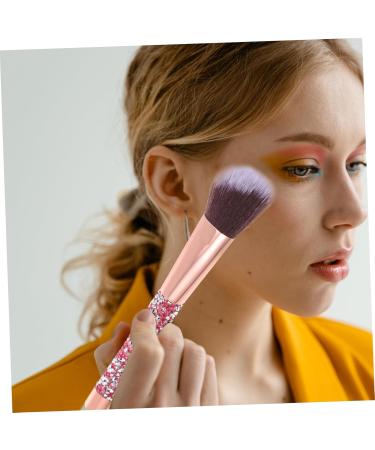 DRESSOOS 1set Diamond Makeup Brush Eyeshadow Brush Blush Concealer Brush Bronzer Brush Rhinestones for Face Makeup Concealer Brush Cheek Brush Miss Portable Artificial Fiber Beauty Tools - Buy Online on GoSupps.com