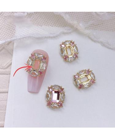FEIlei Zircon Nail Rhinestones 3D Nail Charm Alloy Nail Jewelry Gem-Nail Art Decoration - Buy Online on GoSupps.com