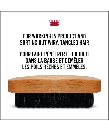 Cremo Bristle Beard Brush With Wood Handle To Shape Style And Groom Any Length Facial Hair - Buy Online on GoSupps.com