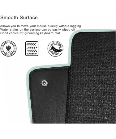 Multi-Purpose Equipment Mat - Waterproof Leather Desk & Floor Mat for Yoga Sleep & Pets | 30x100 cm (11.8x39.3 Inch) - Perfect for Stress Therapy - Buy Online on GoSupps.com