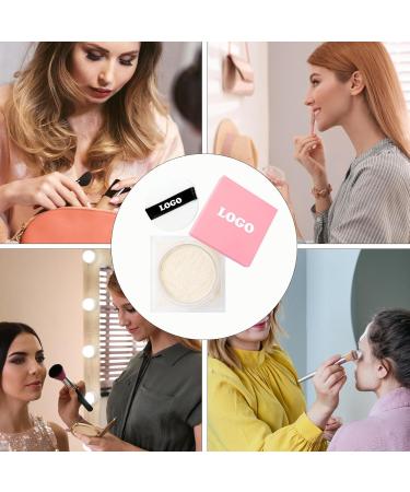Free Makeup Powder Compact Loose Powder High Definition Compact Face Powder Full Coverage - Long Lasting Loose Powder for Daily Travel Dates Stre - Buy Online on GoSupps.com